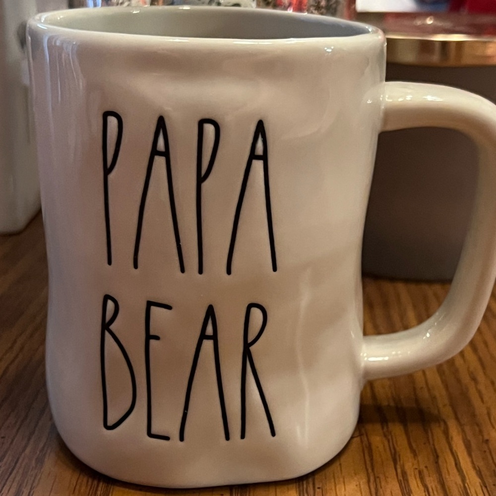 Rae Dunn PAPA BEAR Mug